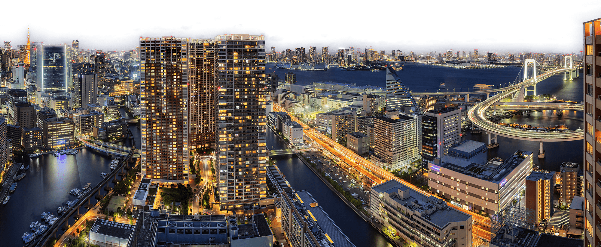 東京臨海副都心の夜景